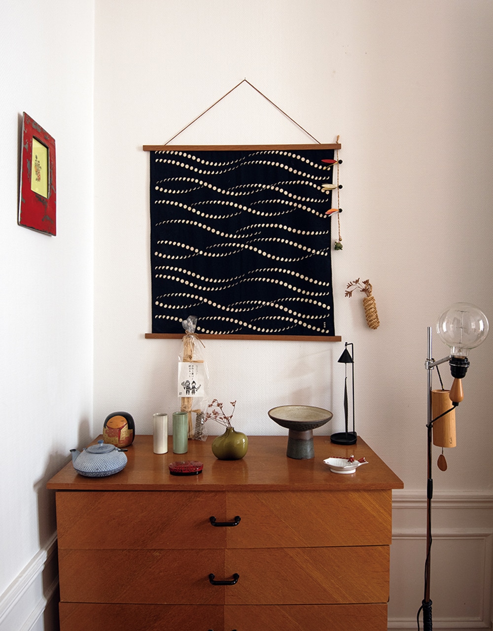 岩崎まゆさん宅のディスプレイ