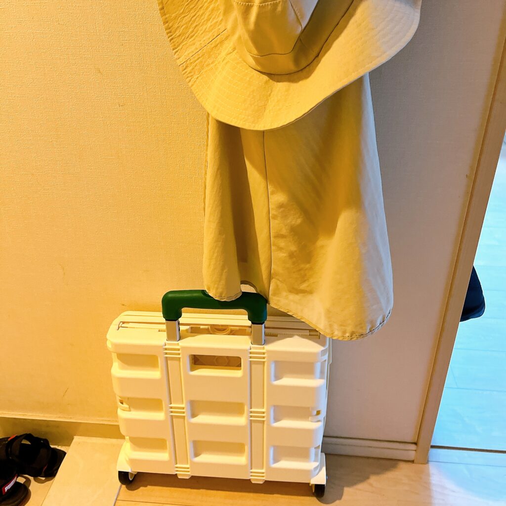 スリコ/折りたたみキャリーケース