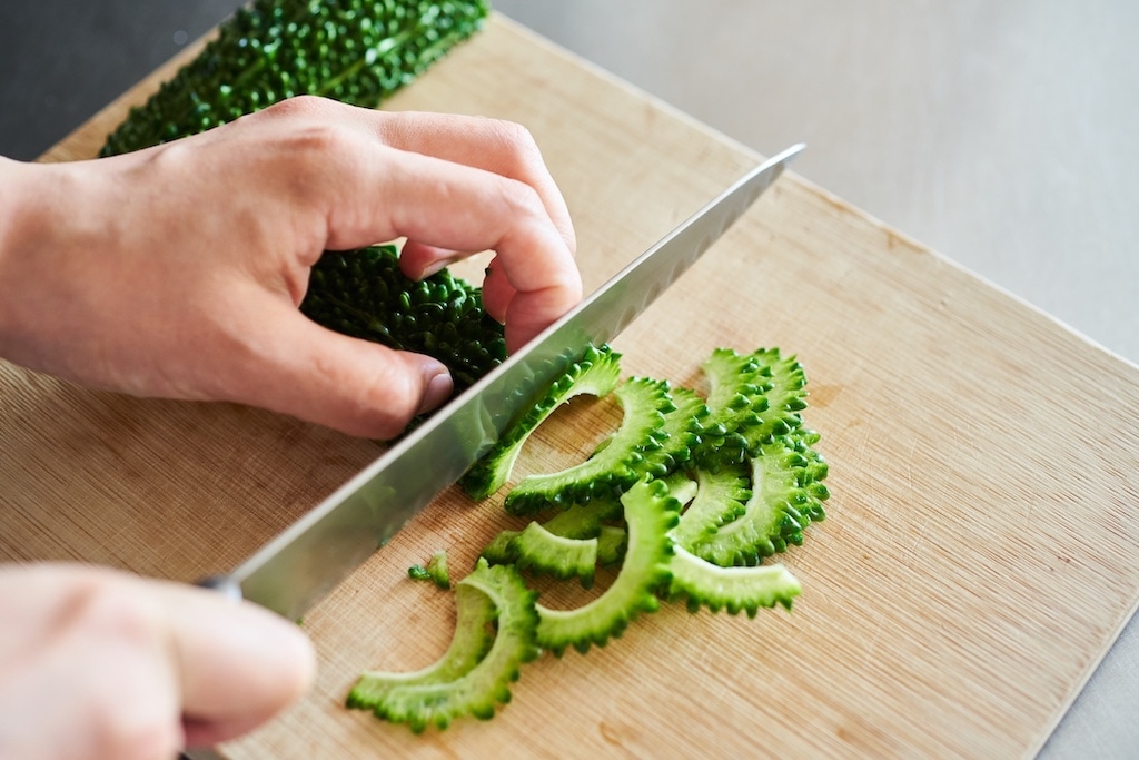榎本美沙さん　ゴーヤと新生姜のマリネ
