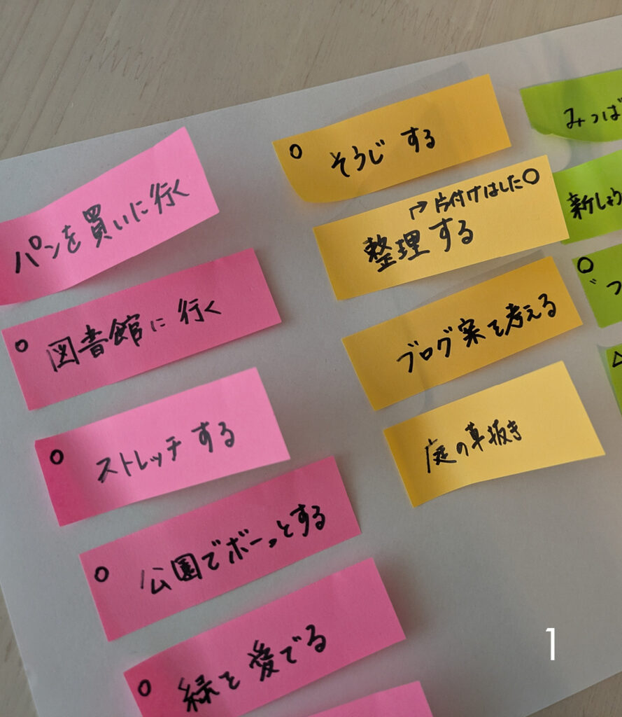 土日にやりたいことメモ。