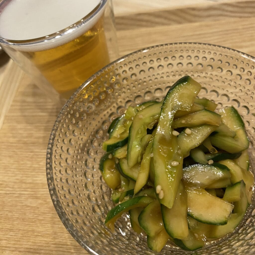 きゅうりのナムル