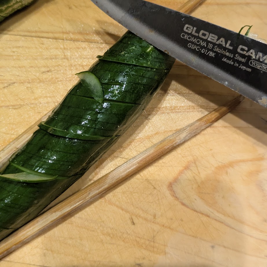 じゃばらキュウリ 料理 切り込みきゅうり