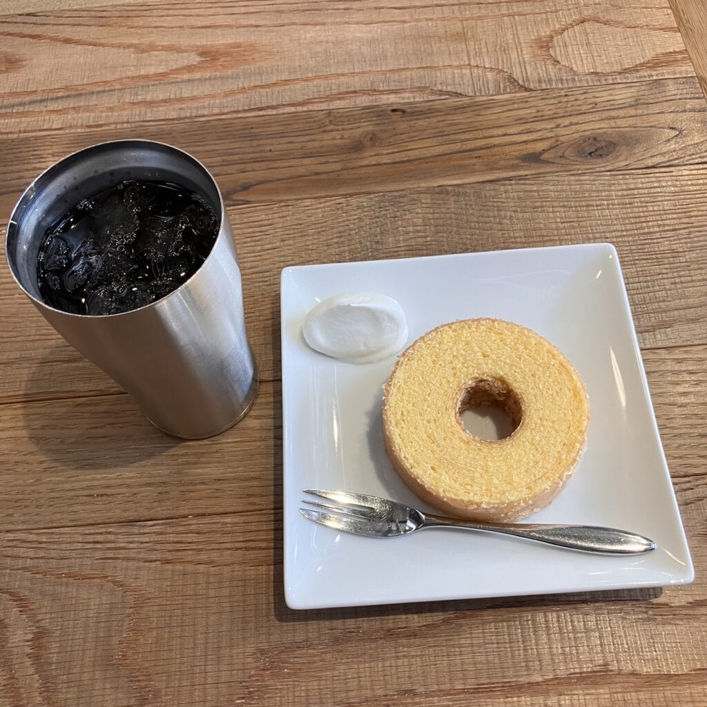 クラブハリエ　バームクーヘンカフェ　バームクーヘン