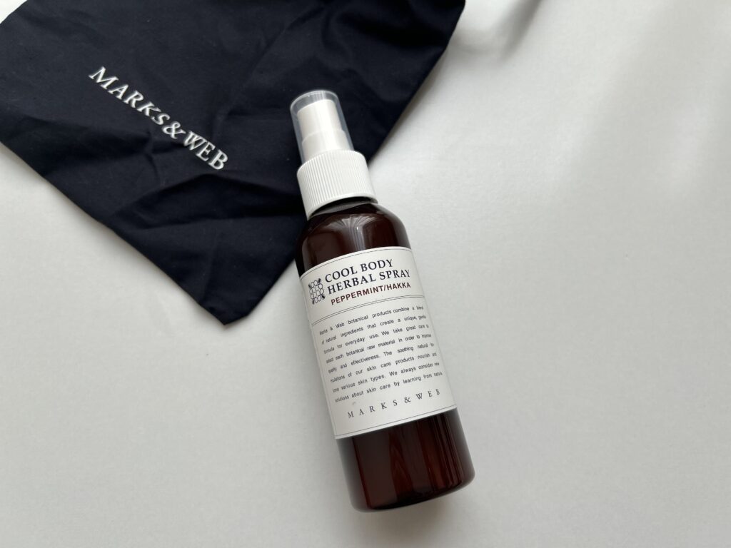 40代女性のおすすめのハーブ入り冷感ボディスプレー