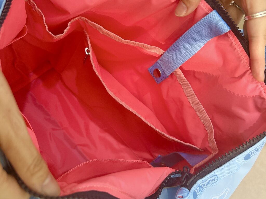 ひとりっぷ®×レスポートサック　GOOD DAY TOTE2（グッデイトート 2）の内側