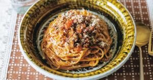 ひき肉をしっかり炒めてうま味が引き立つ！「ボロネーゼ」レシピ／今井 亮さん