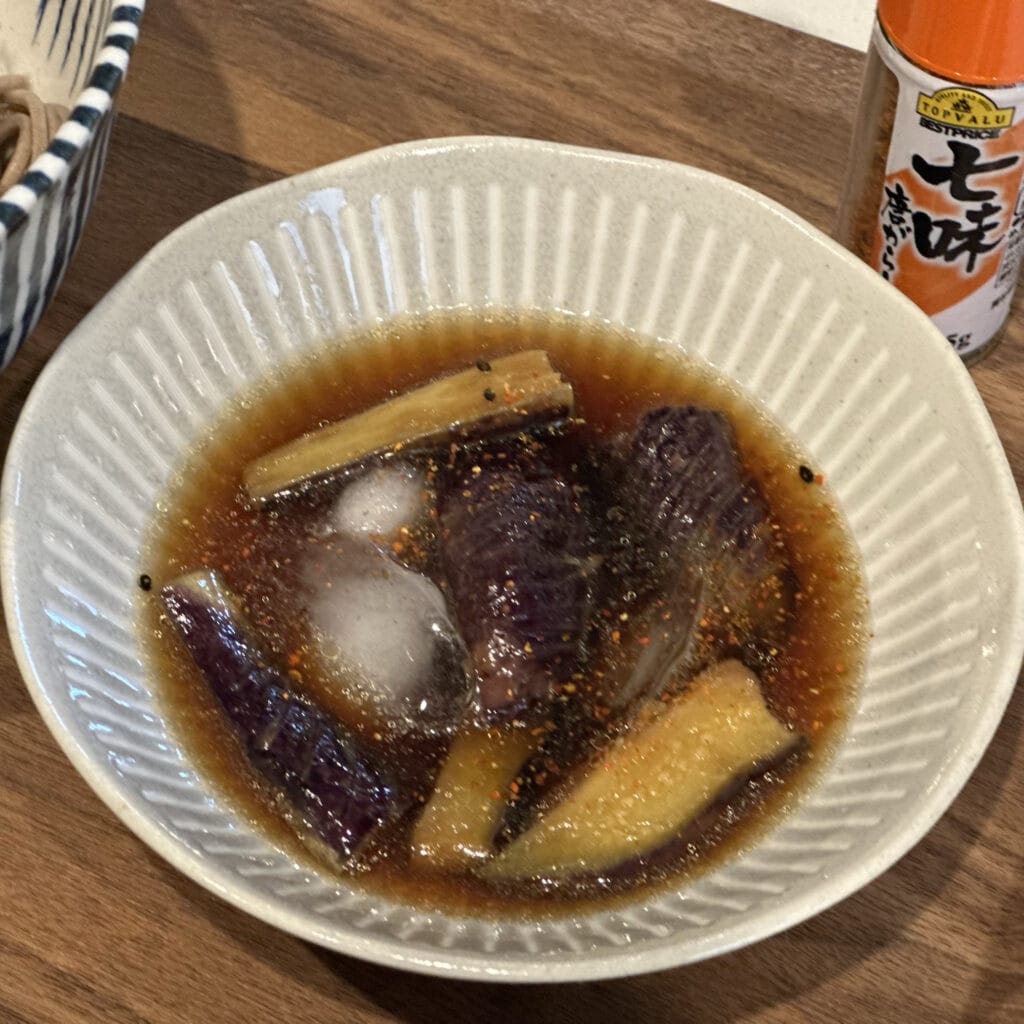 レンジで作る本格味！「なすの甘酢漬けそば」レシピ／本多理恵子さん