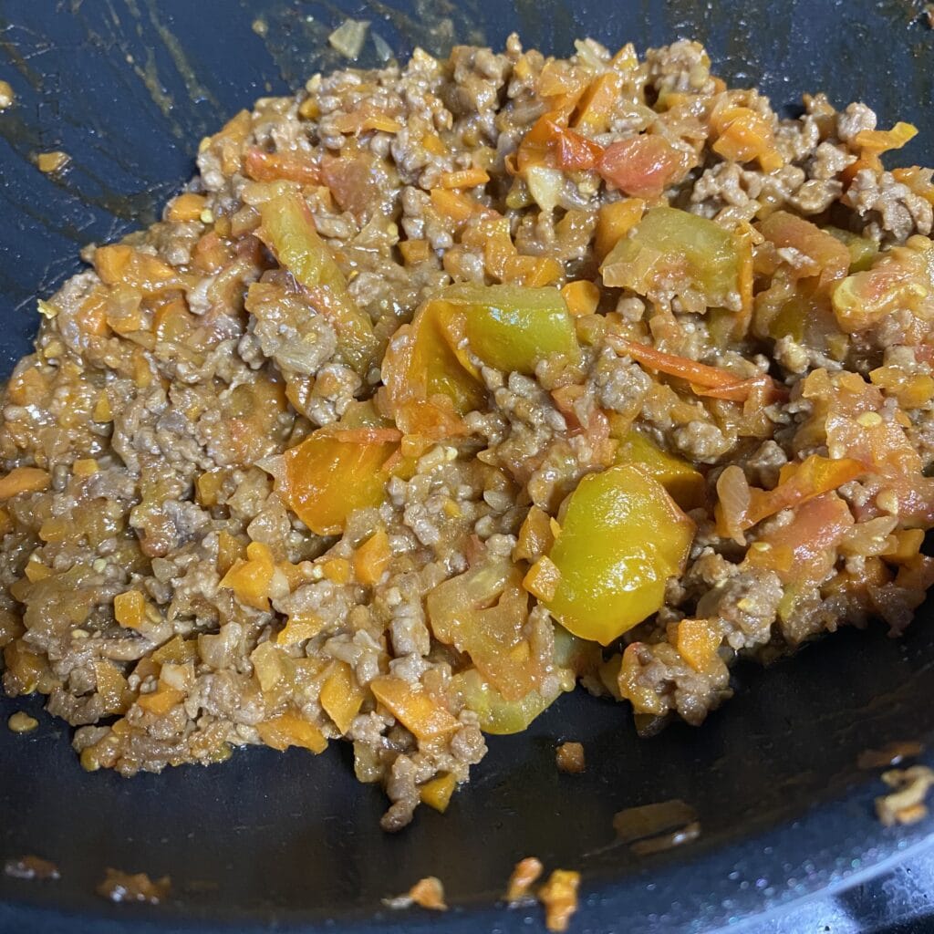 ミートソース トマト ひき肉