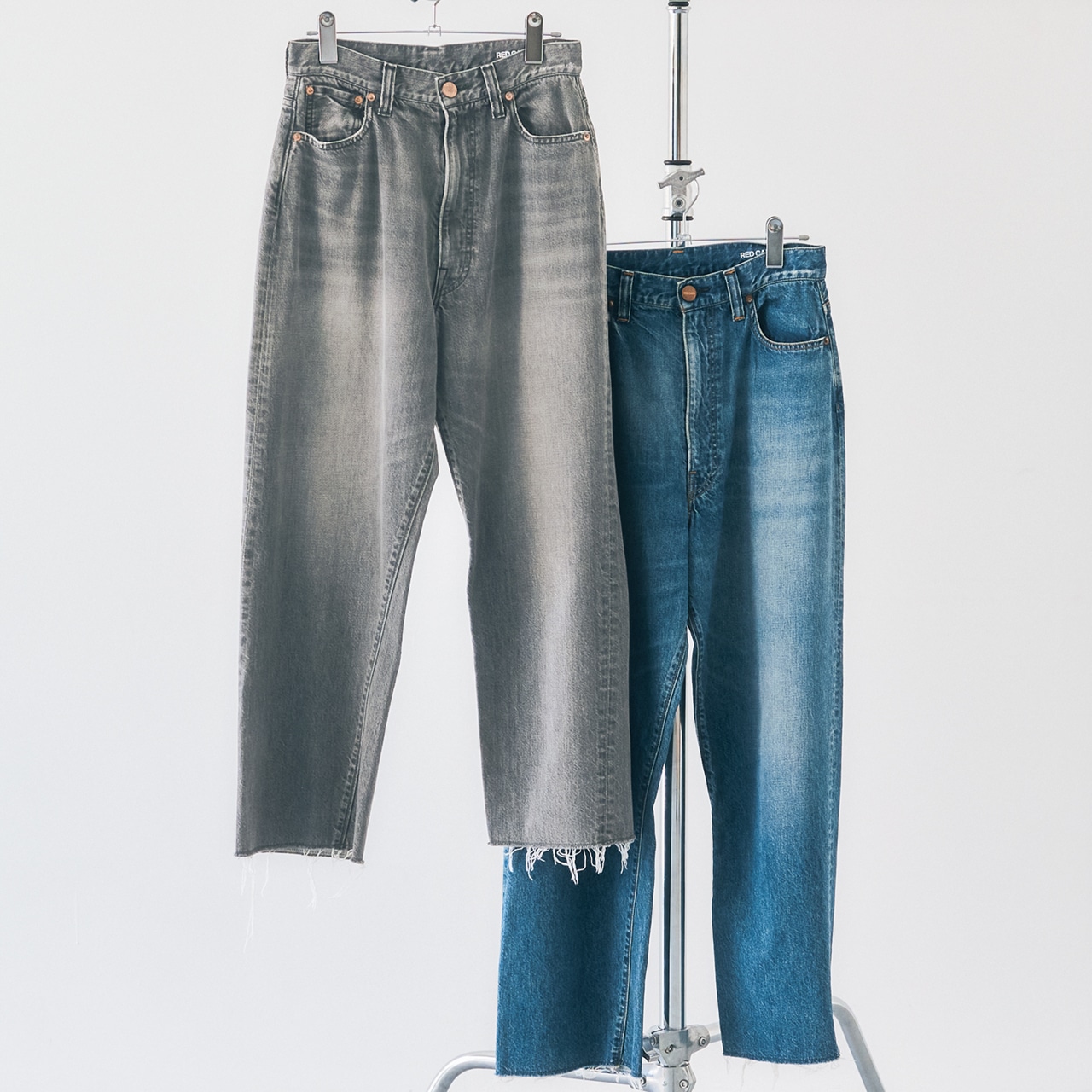 LEE限定 RED CARD TOKYO（レッドカード トーキョー）【洗える】【福田麻琴さんコラボ】Crepe Denim