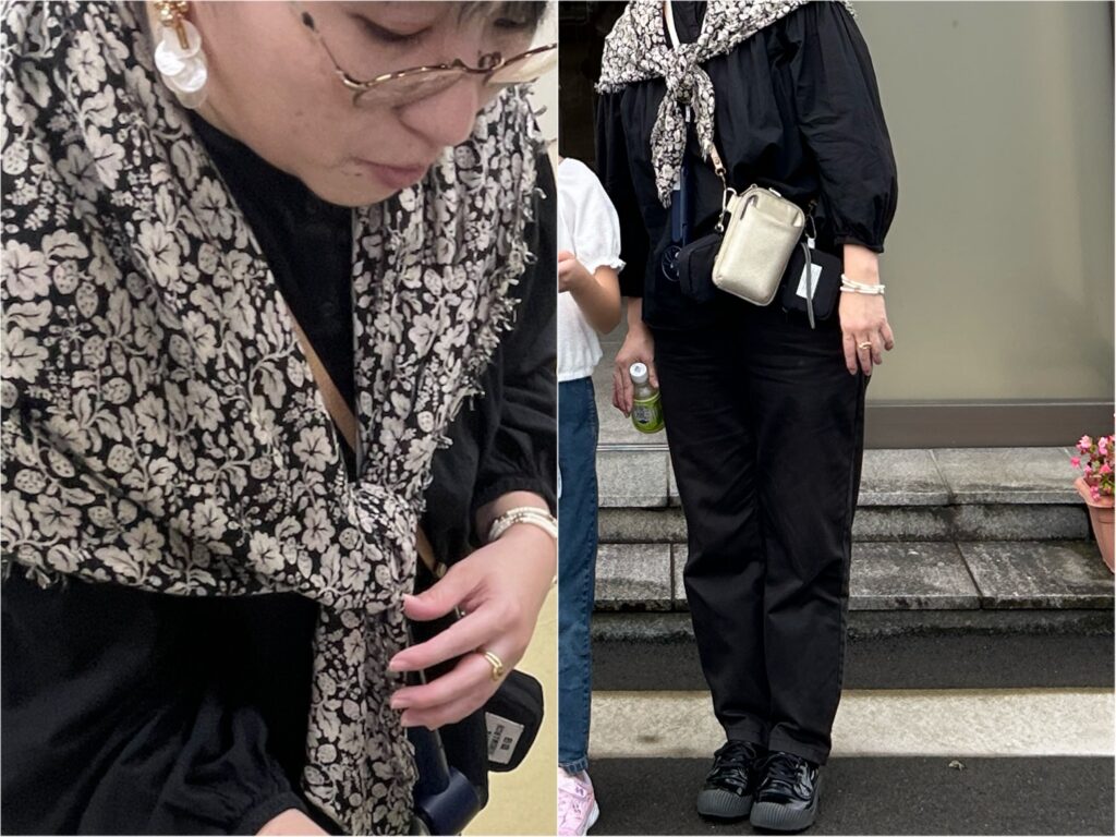 40代主婦が2025年8月上旬にリアルに着ていたコーデの着画