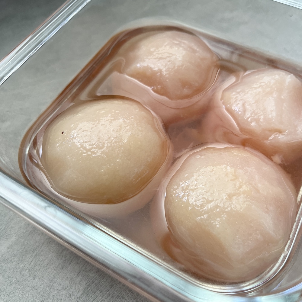 LEE100人隊が作った、白ワイン香る桃のコンポート