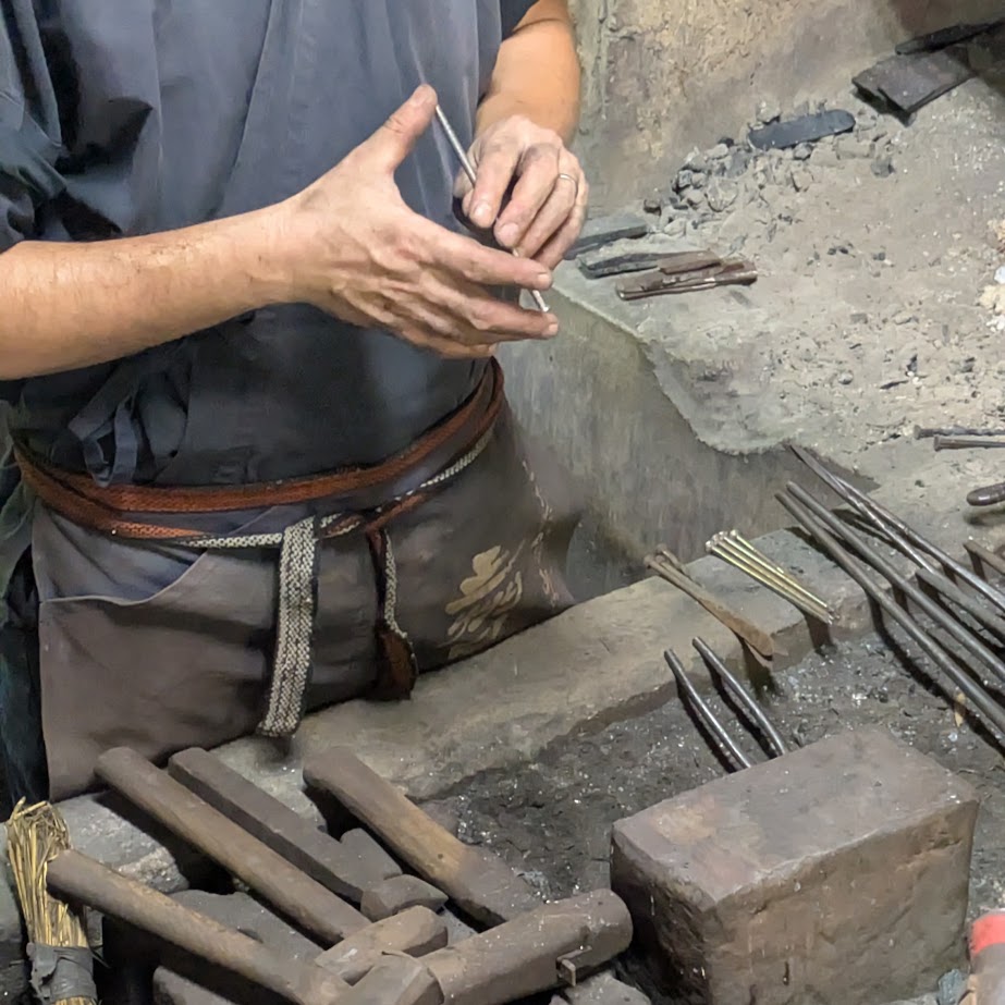 三州足助屋敷　鍛冶屋体験　愛知