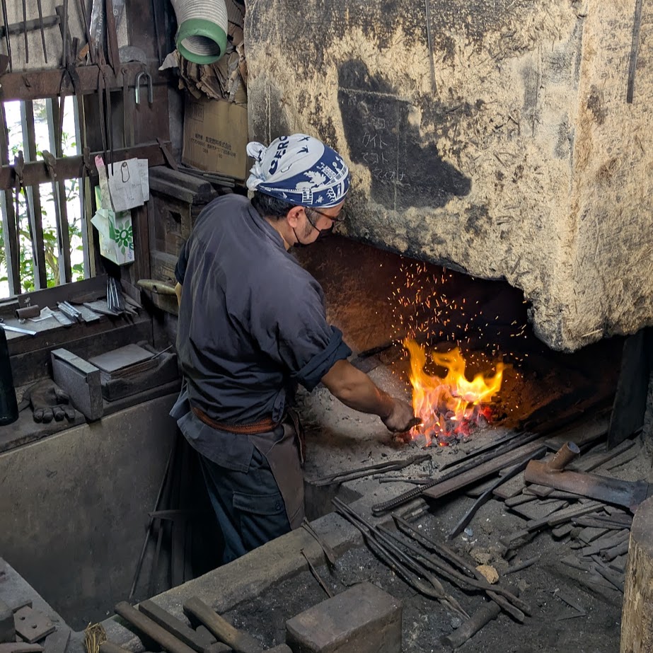 三州足助屋敷　鍛冶屋体験　愛知