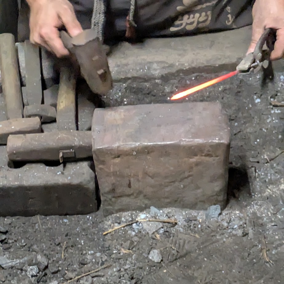 鍛冶屋体験　愛知　ペーパーナイフ作り