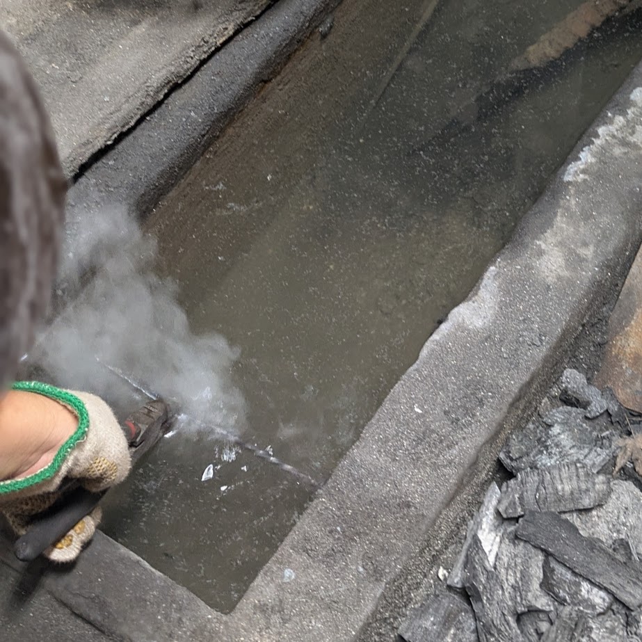 三州足助屋敷　ナイフ作り　子連れ体験