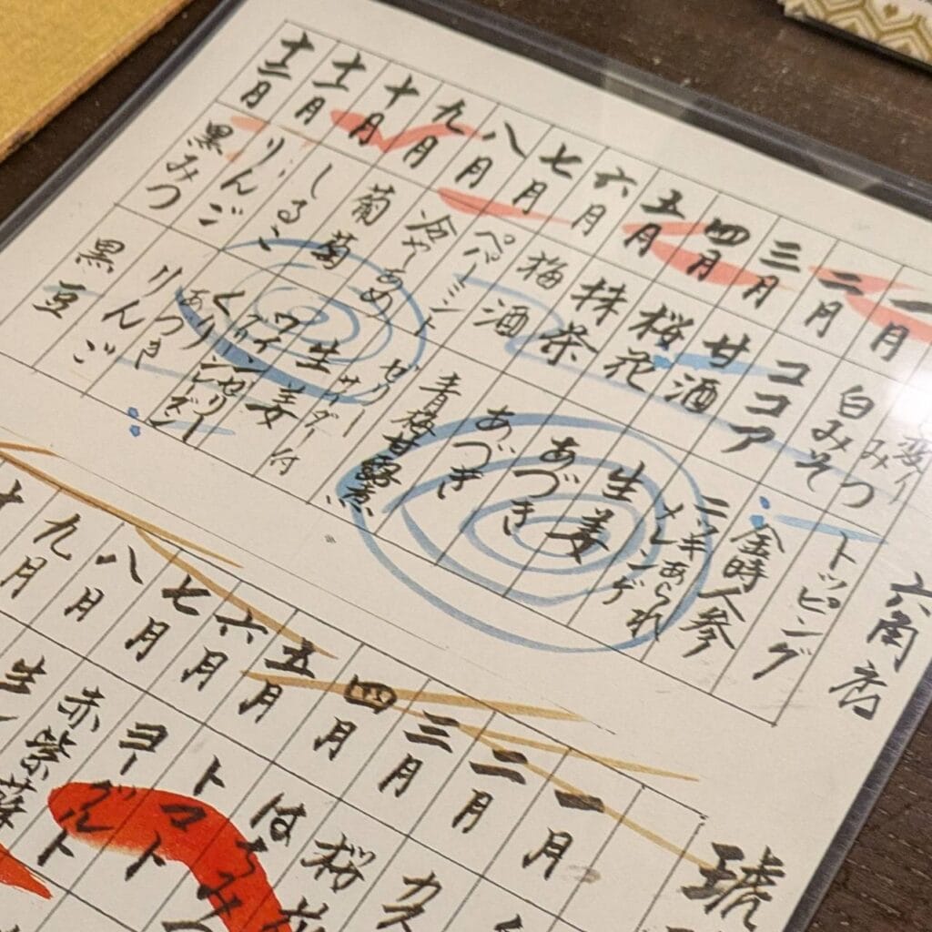 京都 大極殿六角店 かき氷