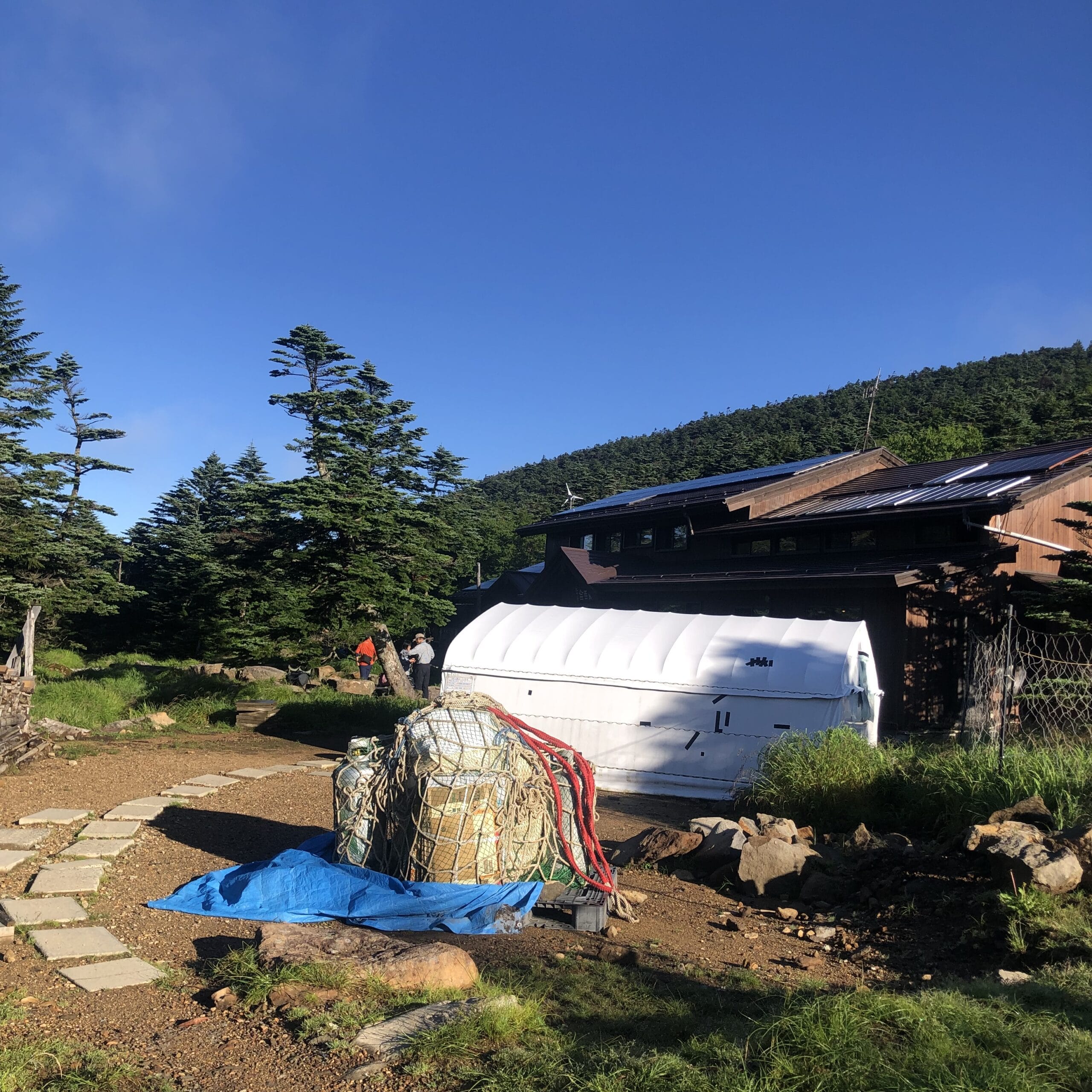 八ヶ岳　黒百合ヒュッテ