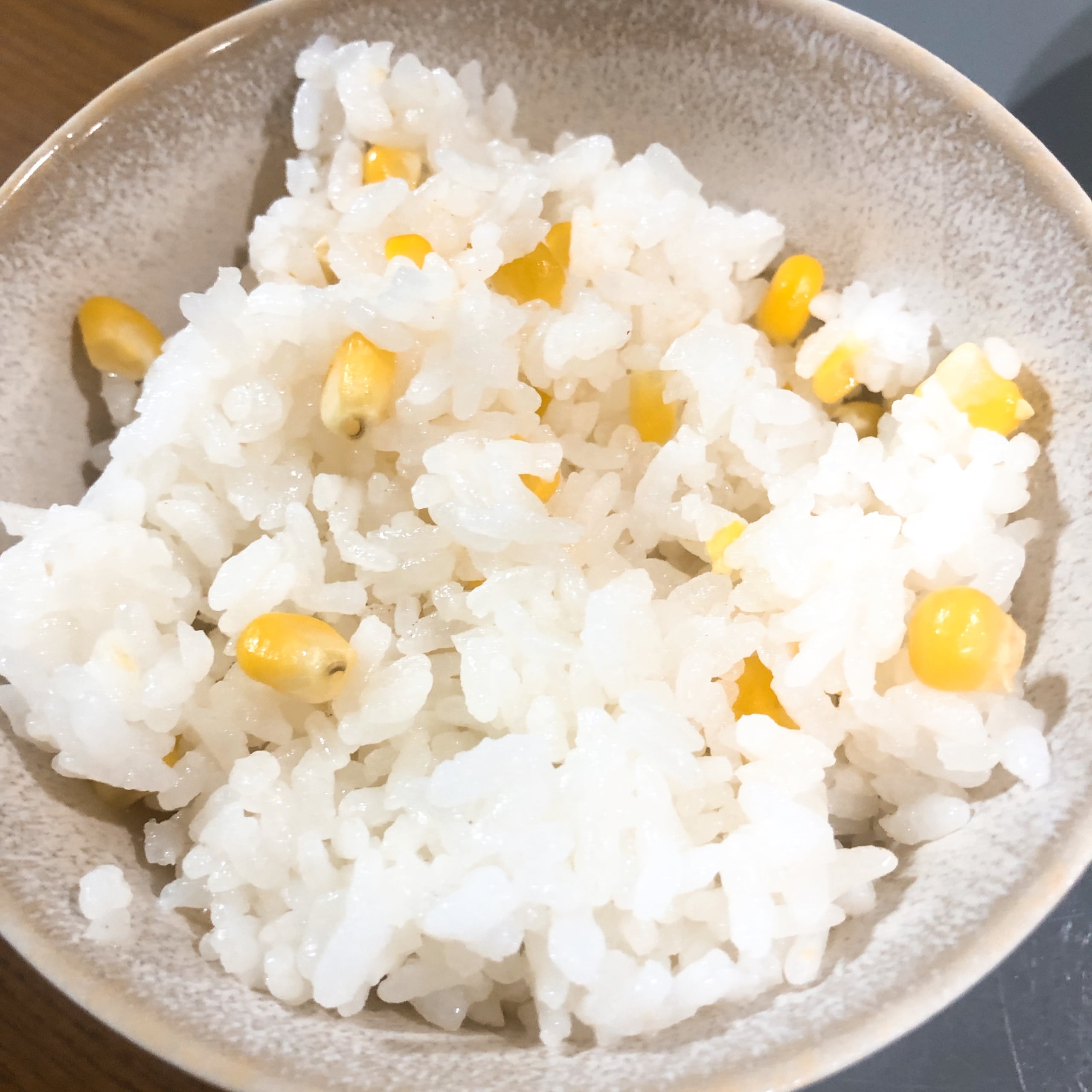 とうもろこし　ご飯　コーン