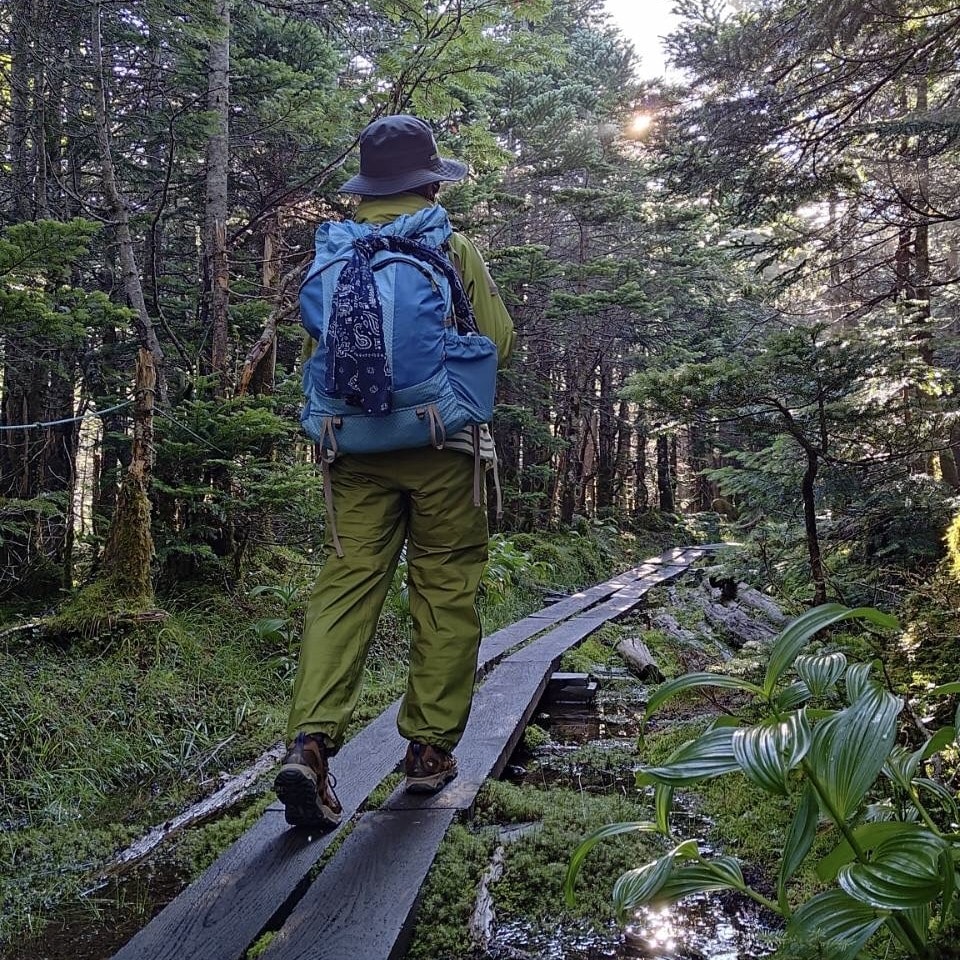 登山　ファッション　アラフォー　40代　golite bring wildthings cw-x　モントレイル