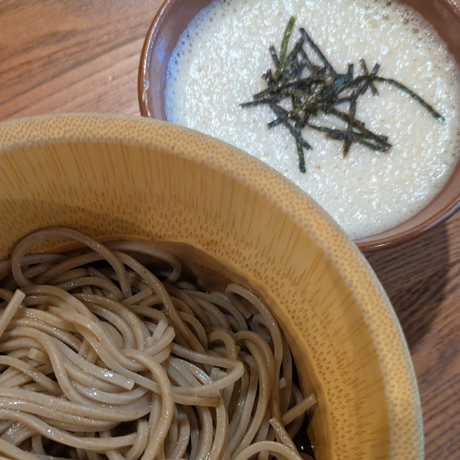 蕎麦　とろろ　足助町