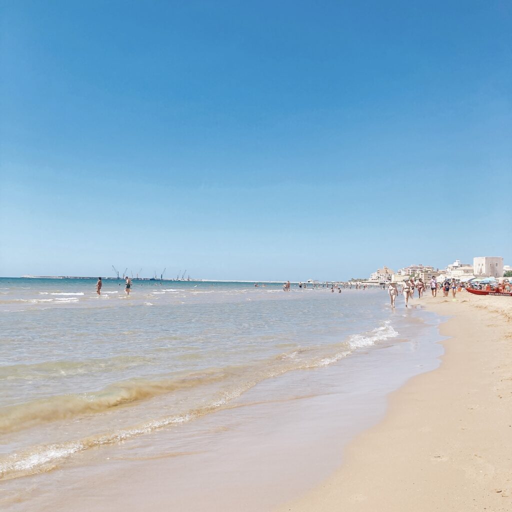 イタリア　シチリア　ビーチ