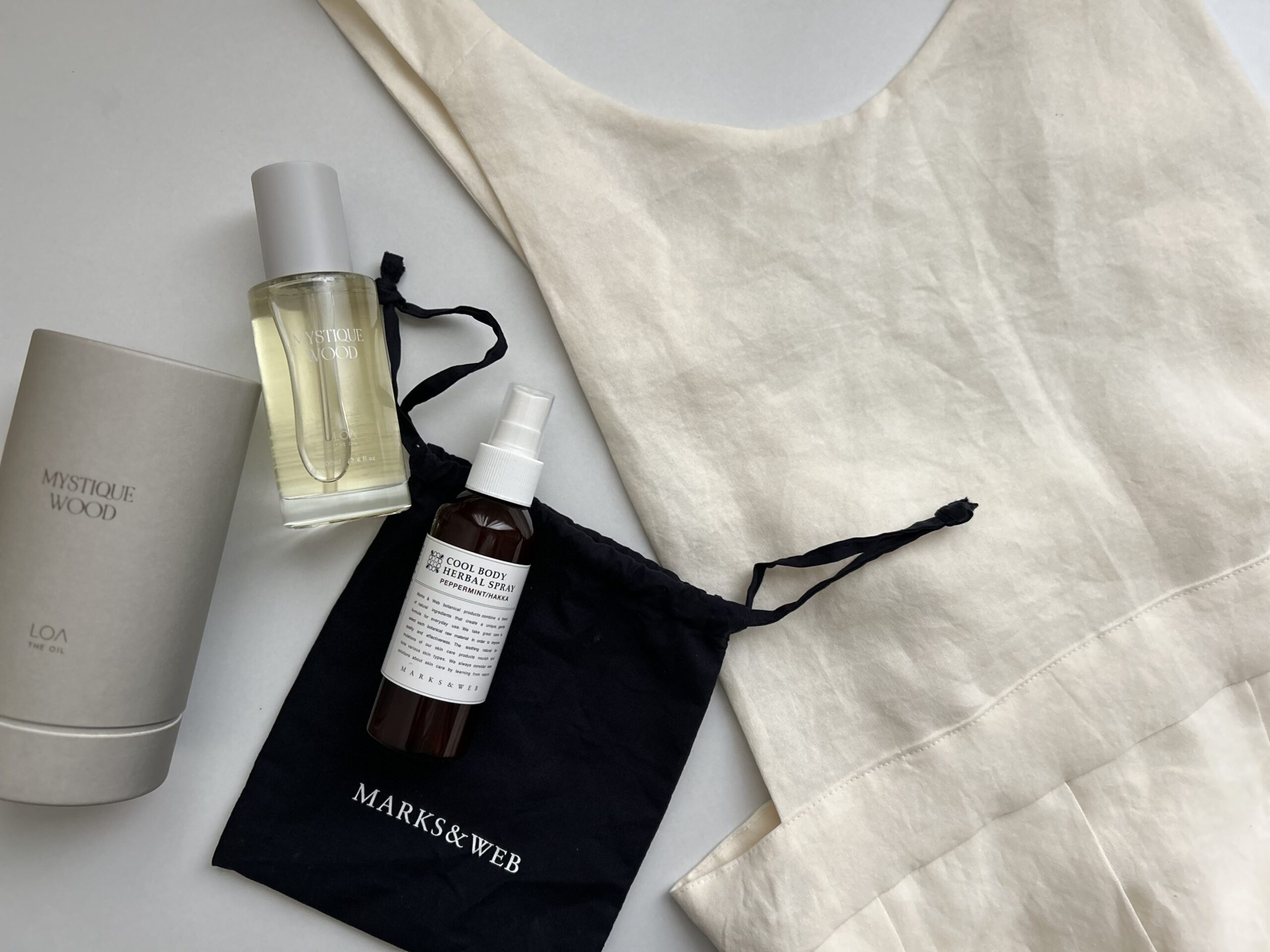 40代女性おすすめヘアオイル、冷感スプレー、エプロン