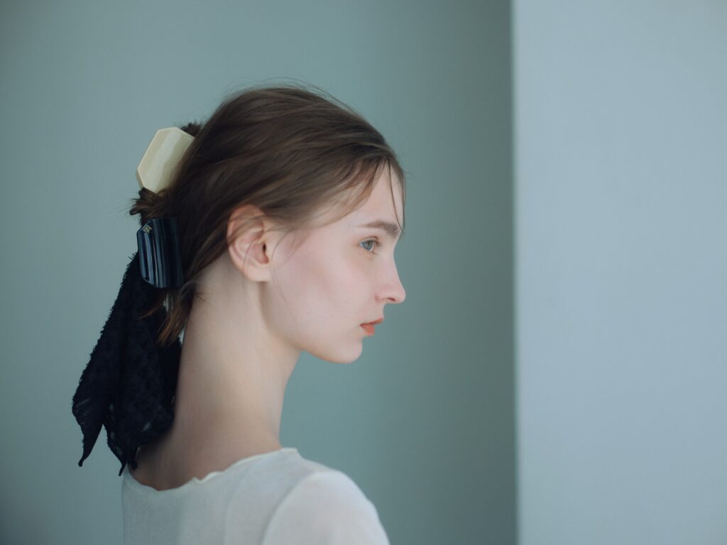 NOBLE×河嶋希さんコラボヘアアクセサリー　バンスクリップ×フリンジチャーム セット