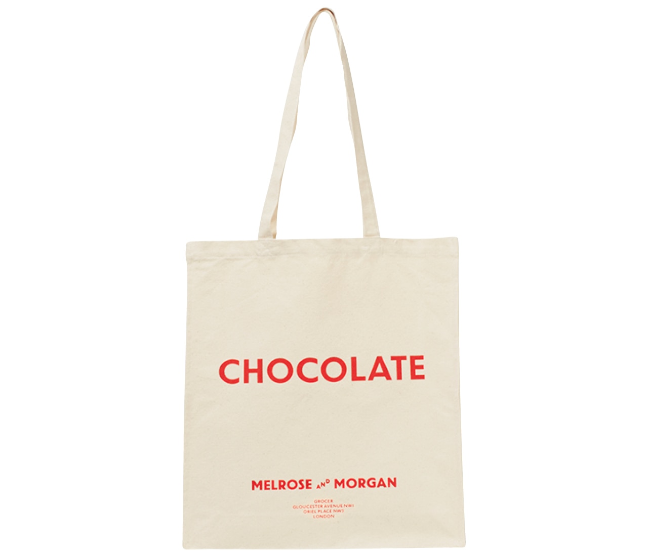 LEEマルシェ初 MELROSE AND MORGAN（メルローズ アンド モーガン）キャンバストートバッグ／ロングハンドル