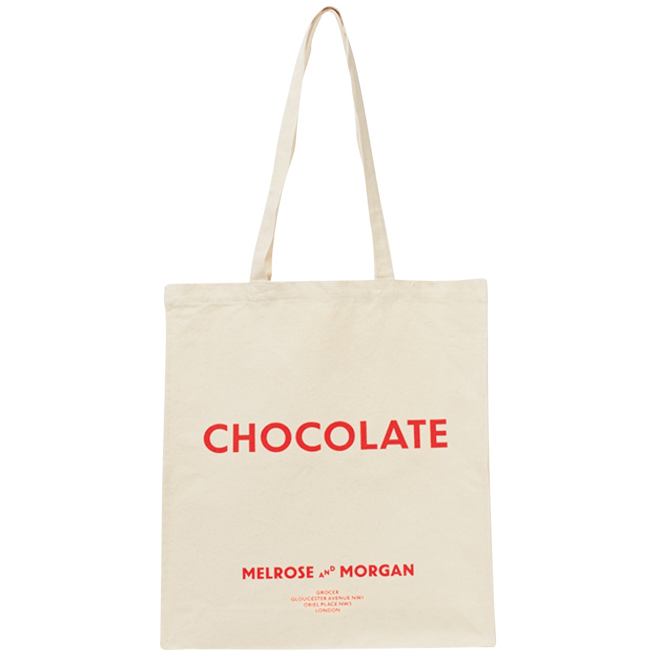 LEEマルシェ初 MELROSE AND MORGAN（メルローズ アンド モーガン）キャンバストートバッグ／ロングハンドル