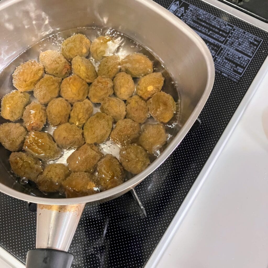 梅シロップ　甘露煮