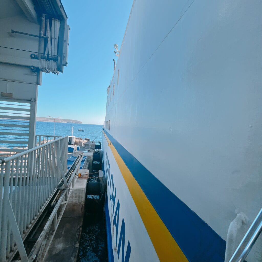 マルタ　ゴゾ　フェリー