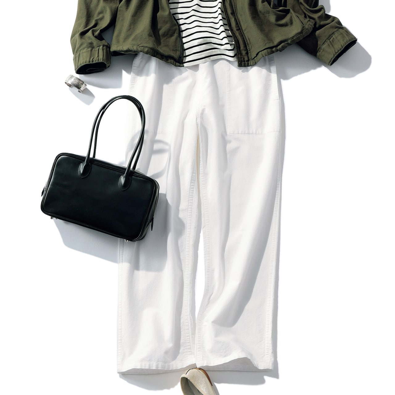 -M-〔medium〕（ミディアム）【洗える】コットンネルパンツNell