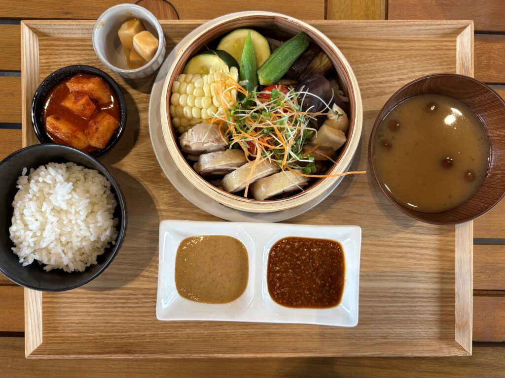 HAKKOパーク　発酵食品　せいろ蒸し