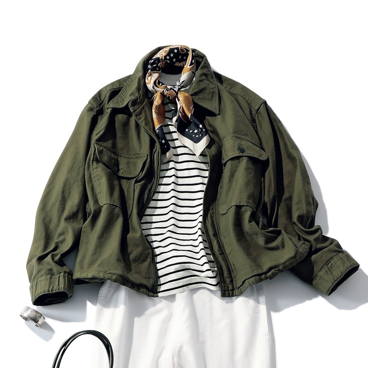 LEE DAYS限定 Oblada（オブラダ）【洗える】MILITARY AVIATOR JACKET