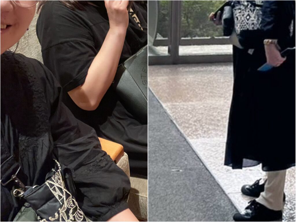 40代女性の2025年8月中旬コーデの足元写真【その2】