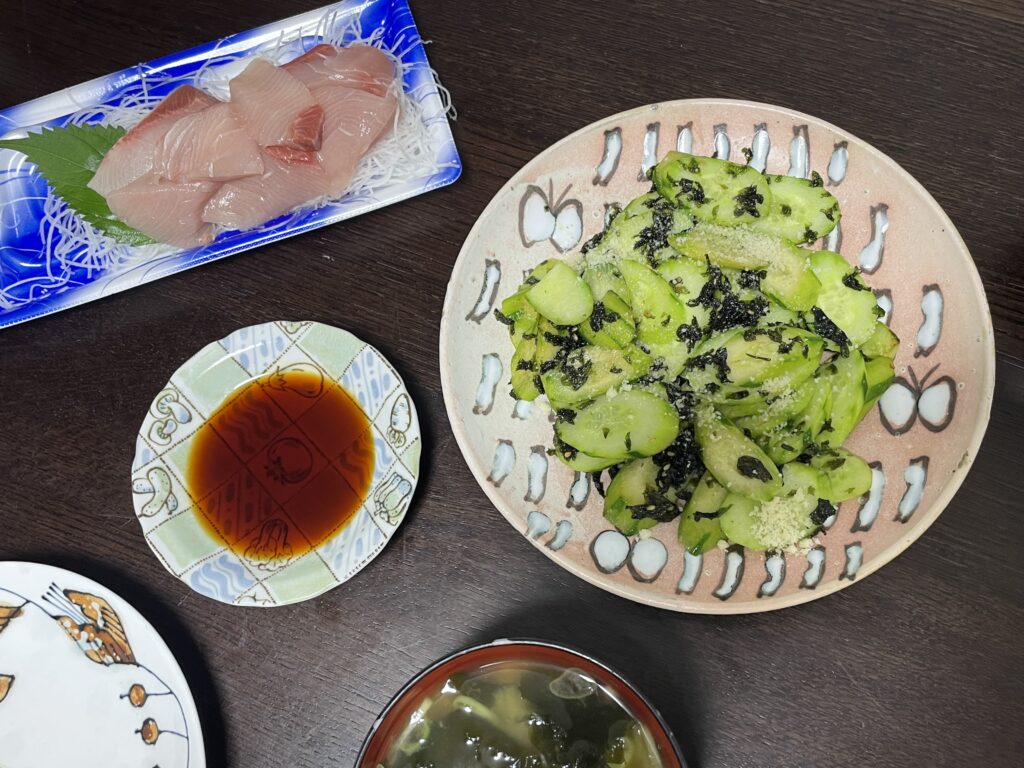 長谷川あかりさんのレシピ「海苔キュー炒め」を40代主婦が作ってみた写真。