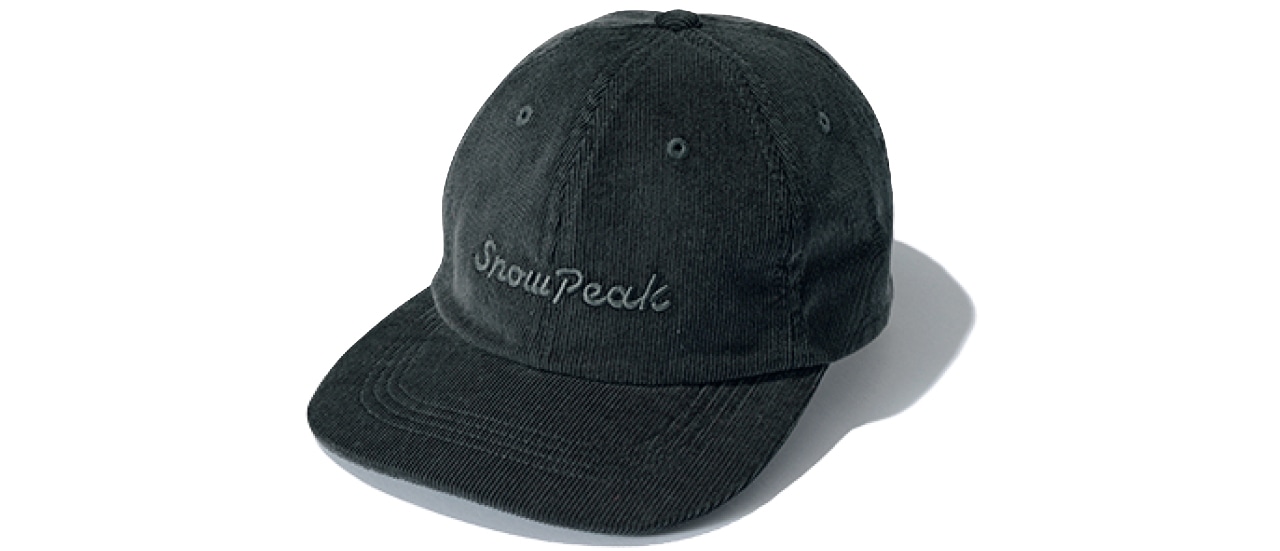 Snow Peak（スノーピーク）【洗える】Corduroy Cap