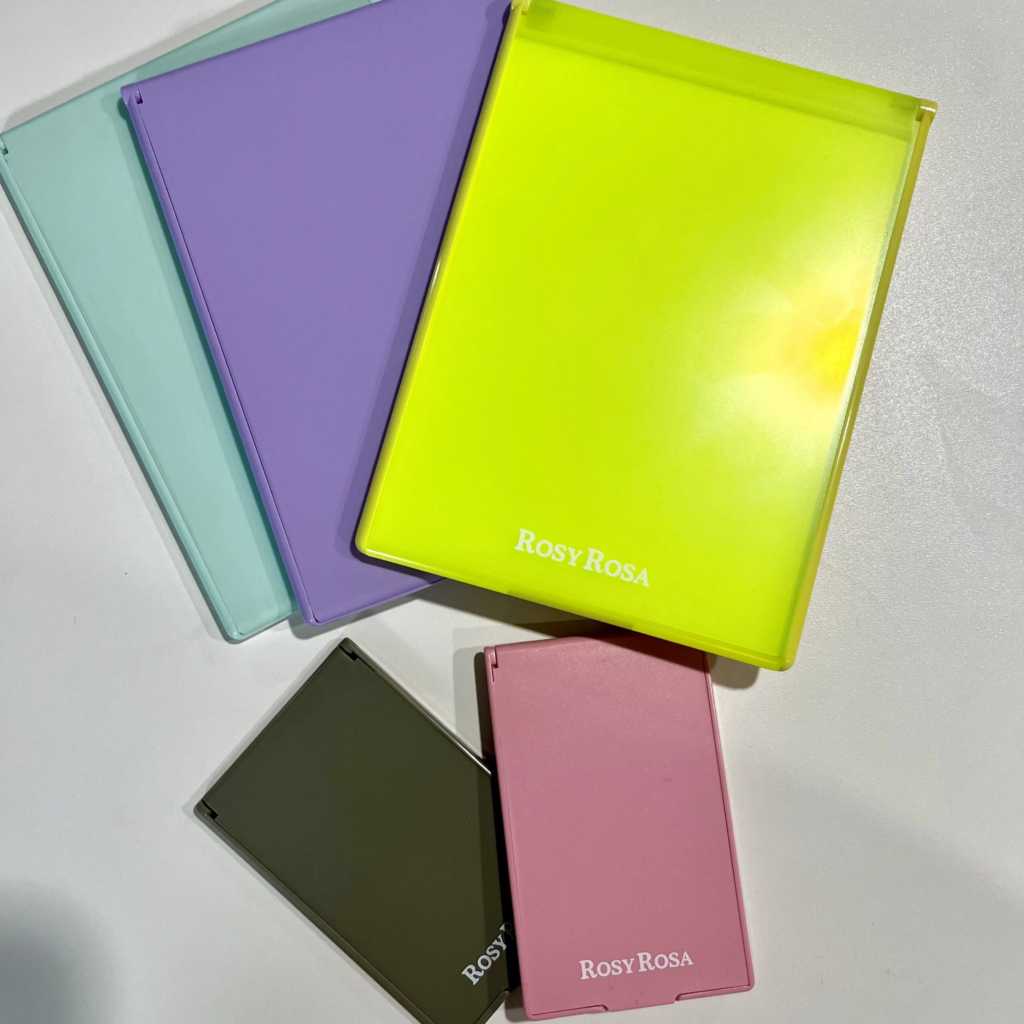 「リアルックミラー」色・サイズ違いで6個集合