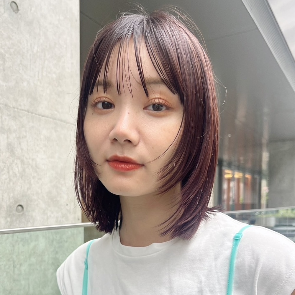 小顔効果と抜け感がたっぷり詰まったマルチボブ　アザーカット02