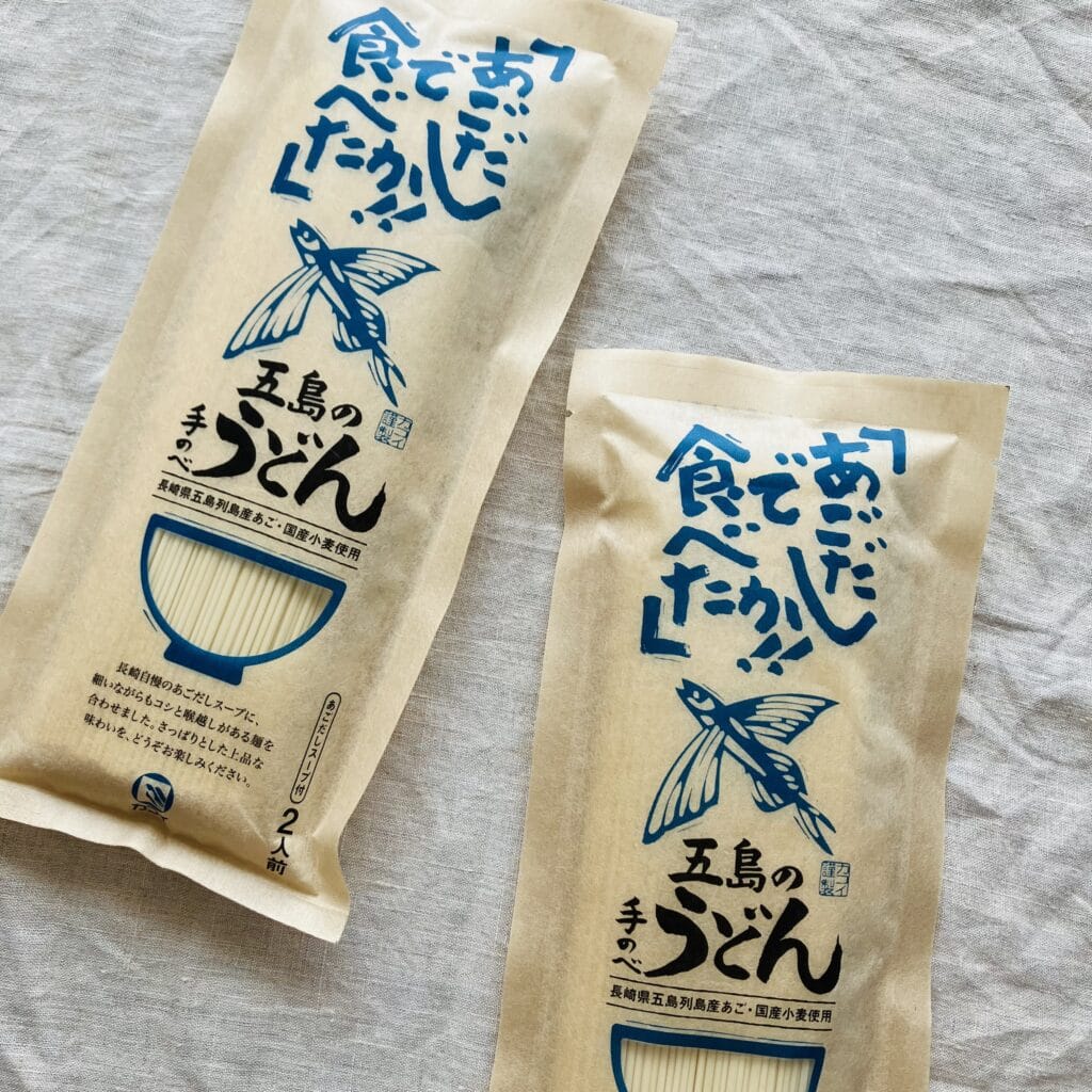 【カコイ食品】あごだしで五島手延べうどんがお気に入り♡