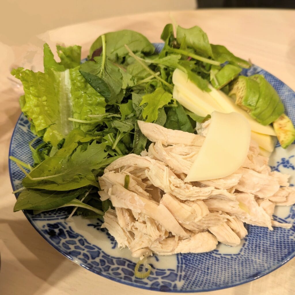 LEE100人隊の生春巻きの材料