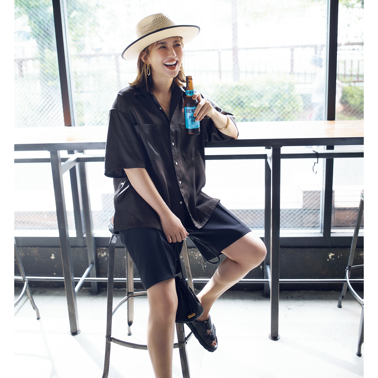 明日なに着る0822　モデル／優木まおみ