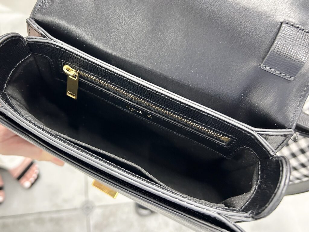 レザー 2wayショルダーバッグ "City"　内側