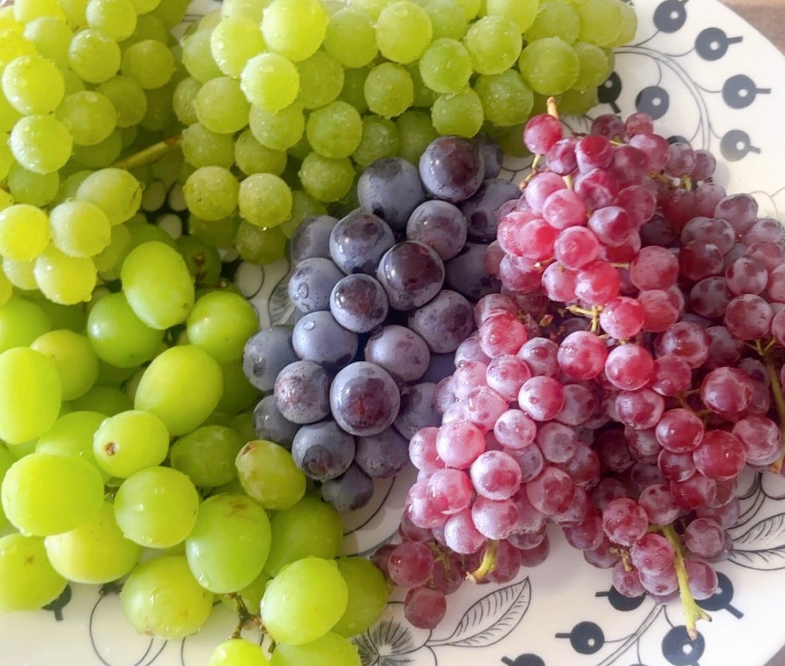 シャインマスカット　ナガノパープル　デラウエア