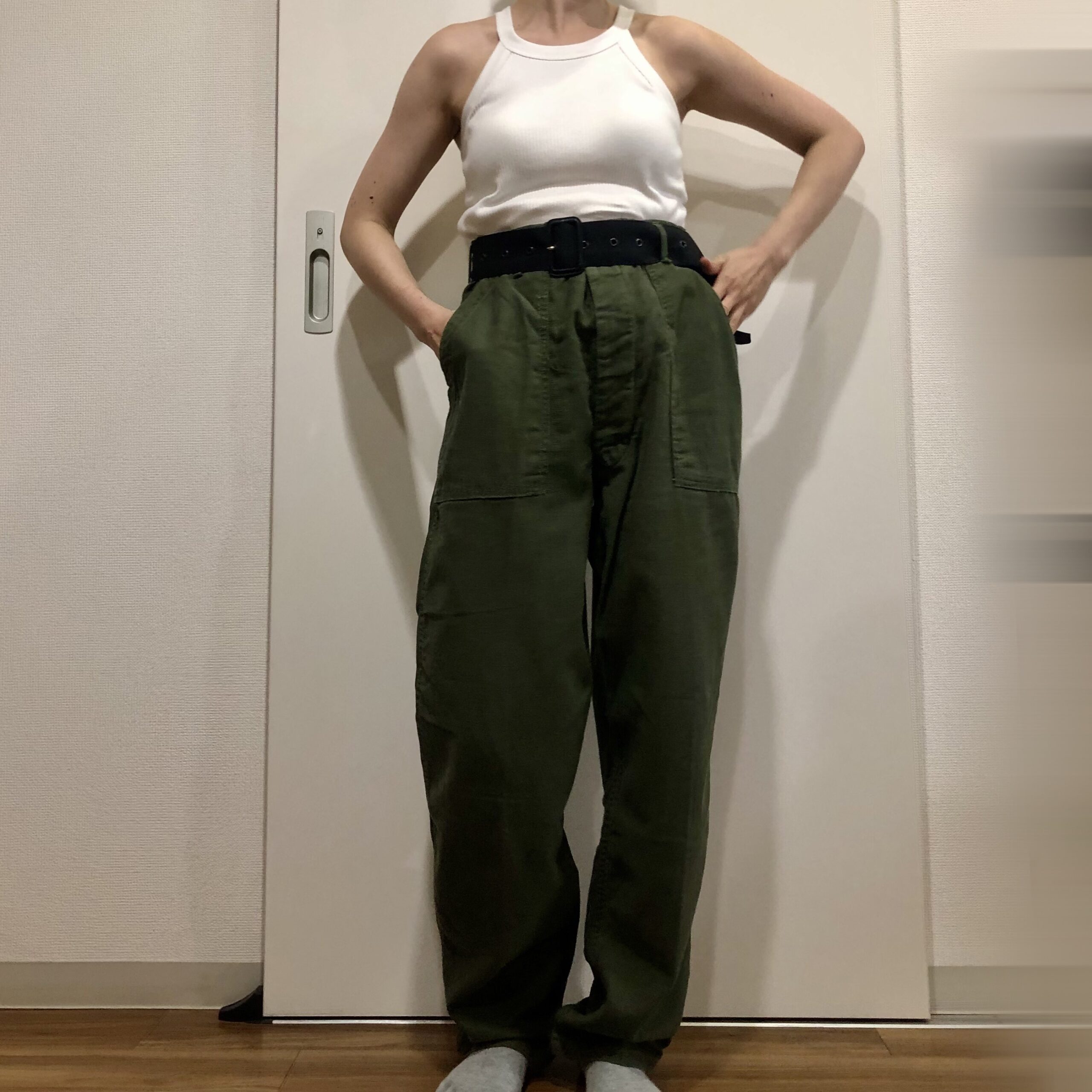 高円寺 chagochagoboutique ベイカーパンツ 米軍 US ARMY 70年代