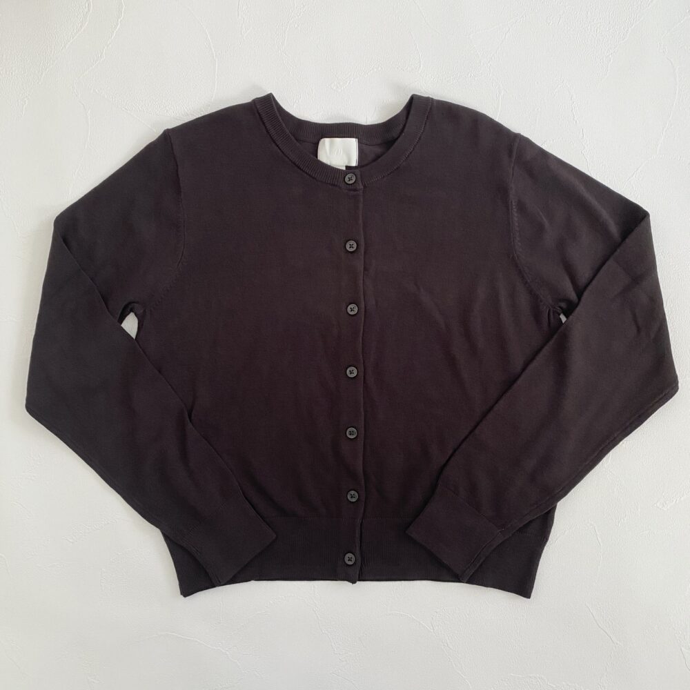 H&M ファインニットカーディガン　前面