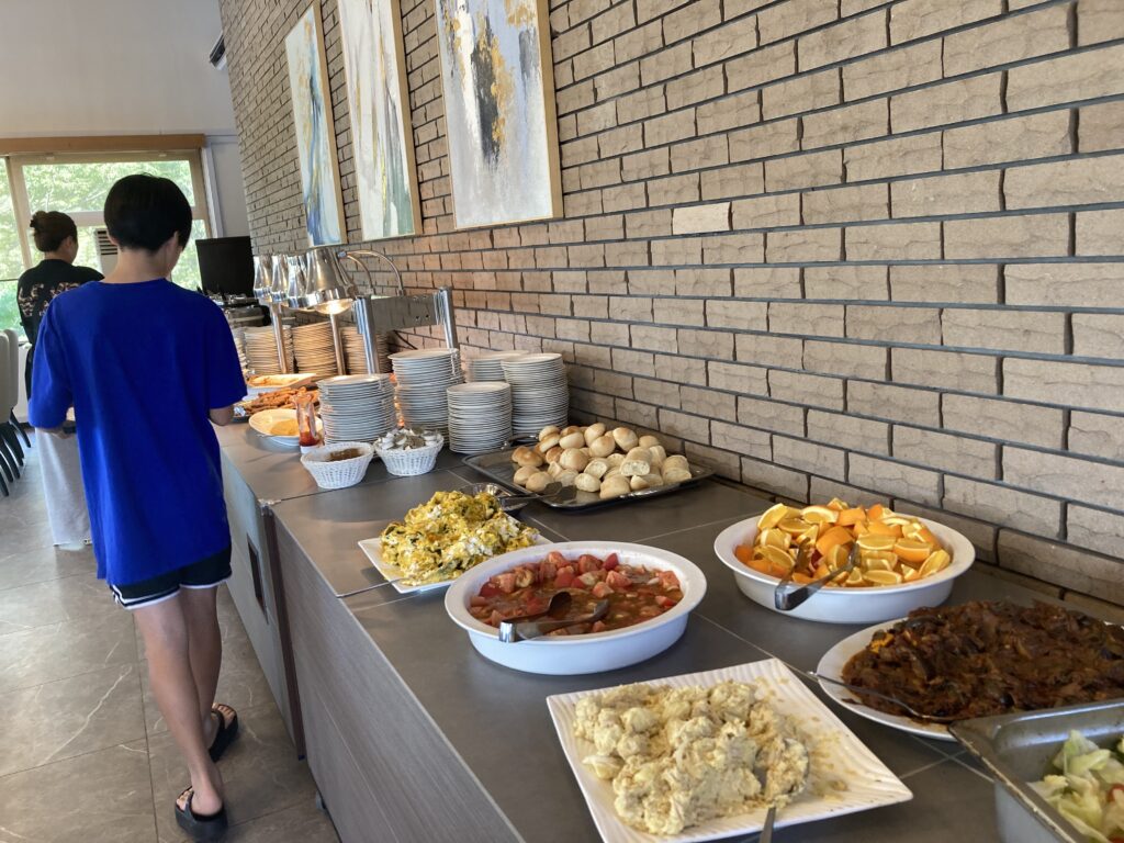 UE GARDEN RESORT　朝食ビュッフェ