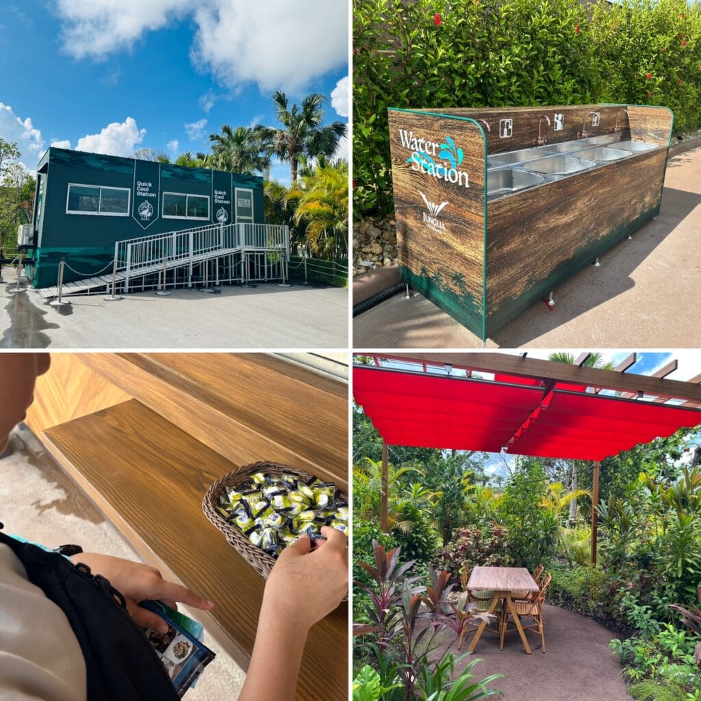 ジャングリアのクールステーションや水分補給のスポット