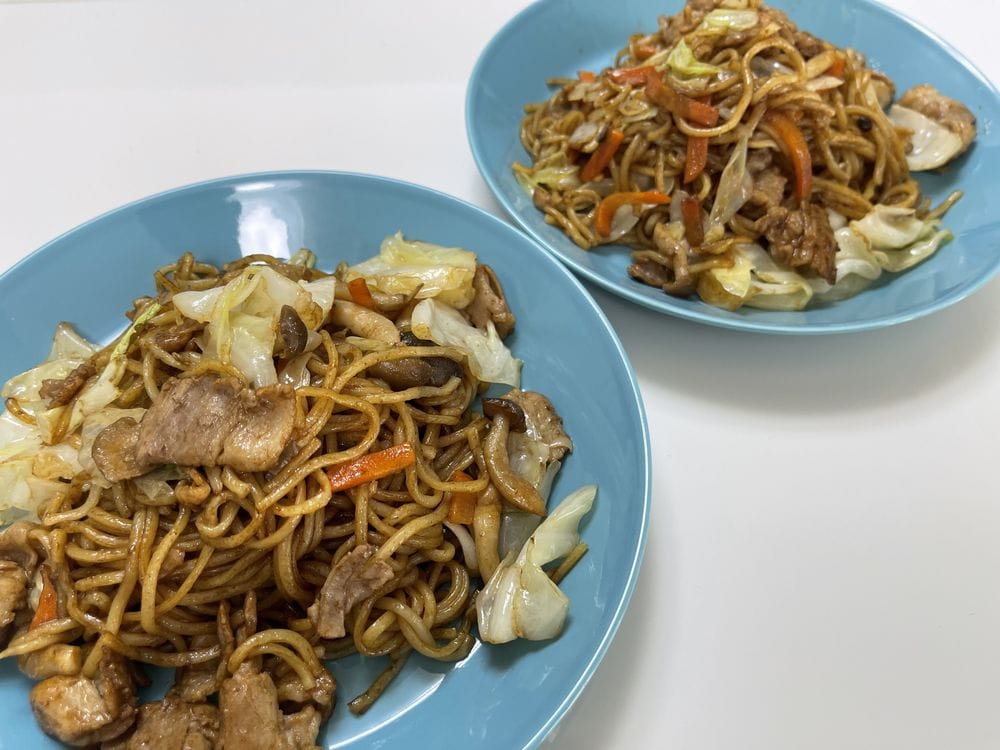 ティファール「ラクラ・クッカー自動調理鍋」￥8000　焼きそば２人前完成