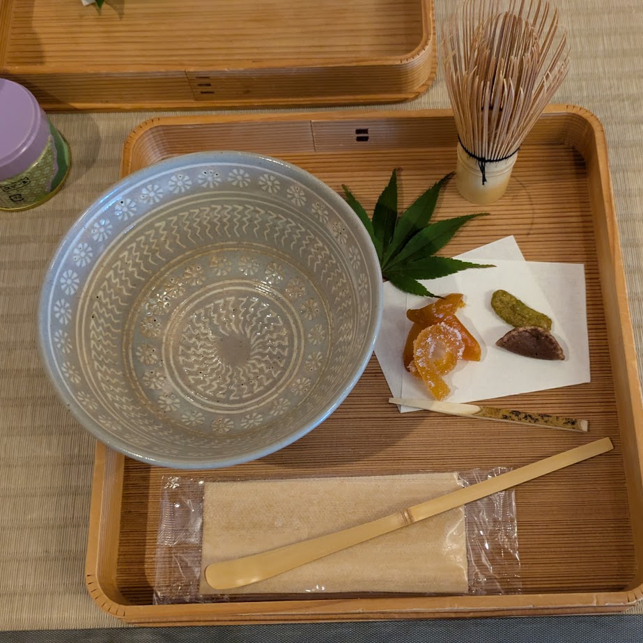 点て体験　抹茶　裏千家